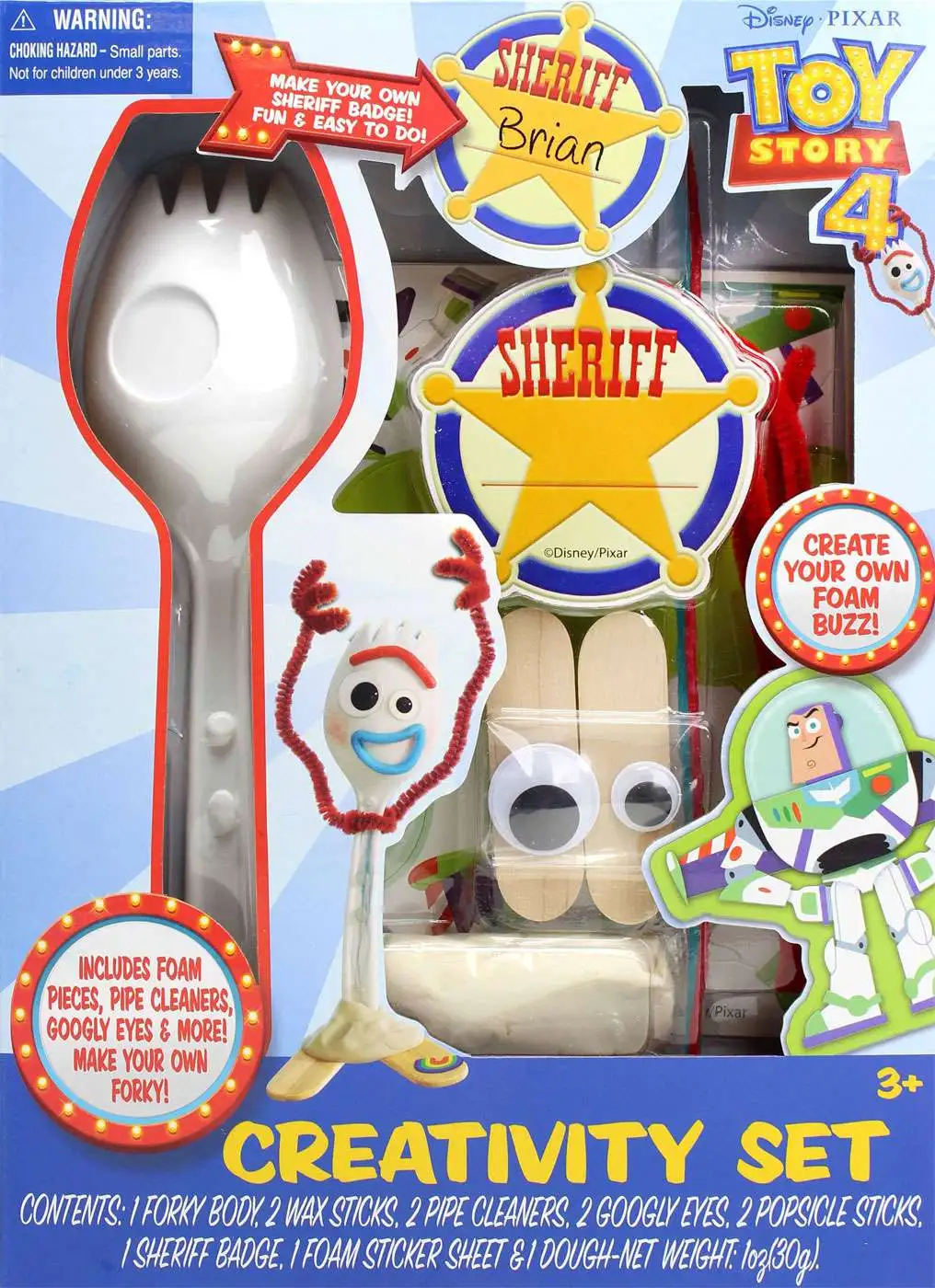 Disney and Pixar Toy Story 4 DIY Forky Signature Collection Replica Figure