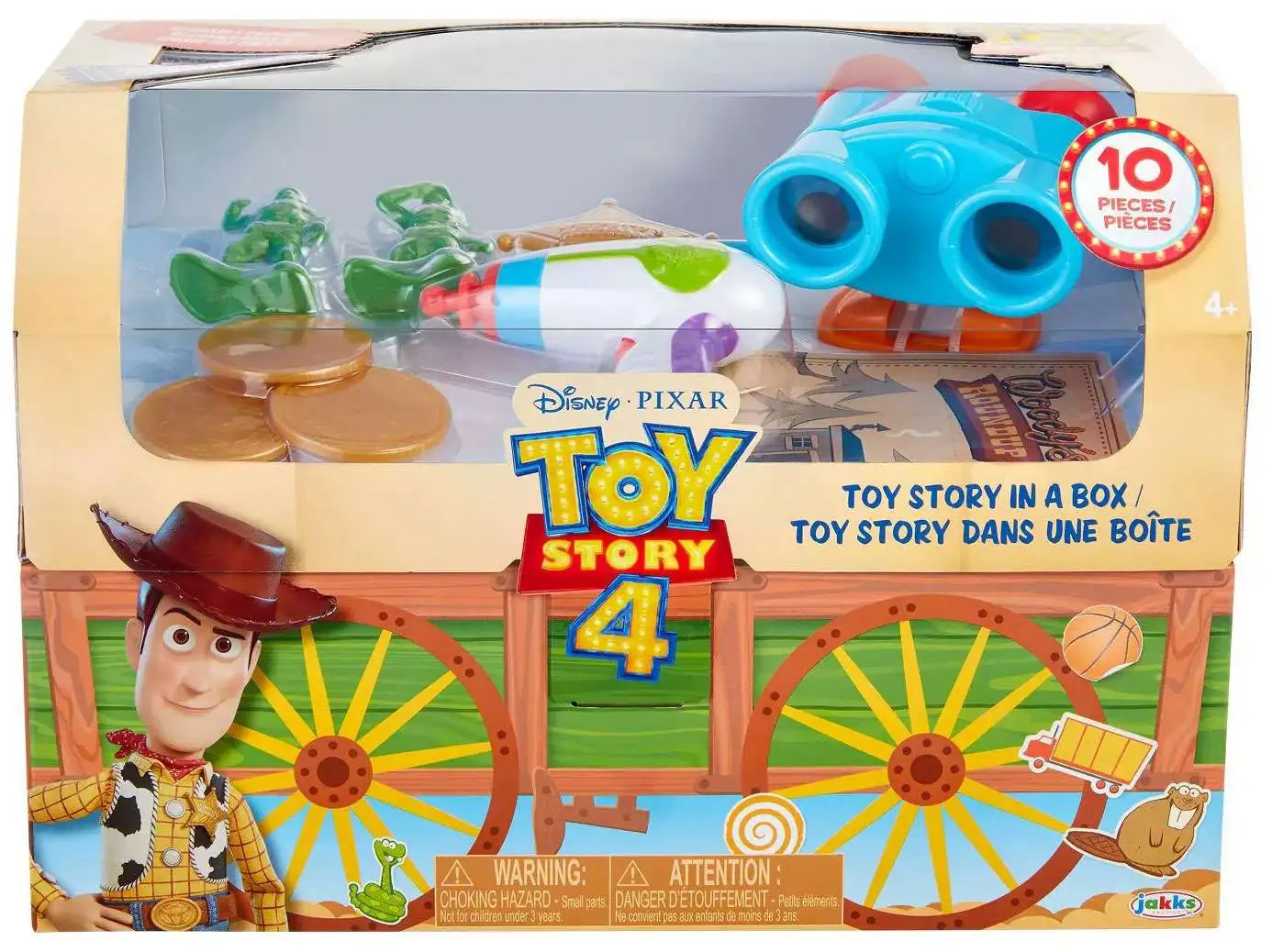 Disney Pixar Toy Story 4 Toy Story In A Box Playset Jakks Pacific ToyWiz