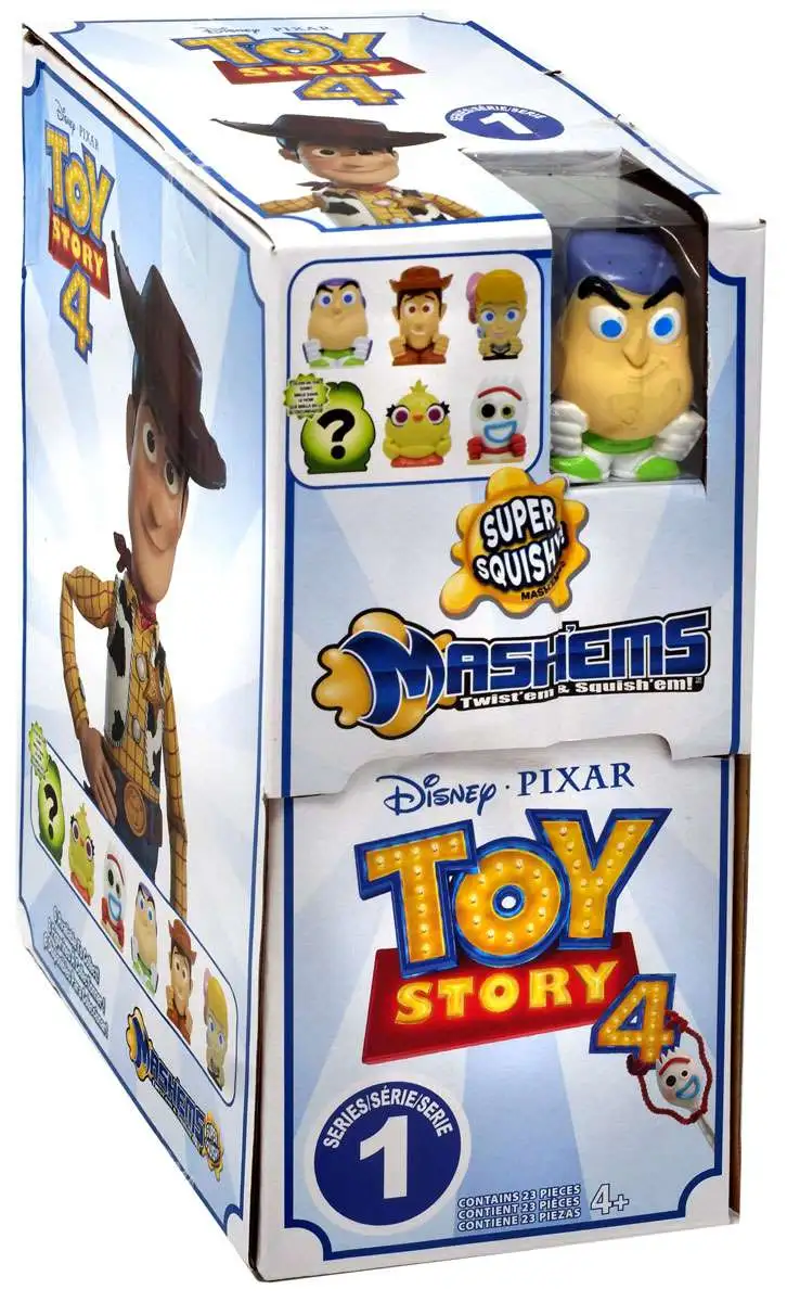 Disney Pixar Toy Story 4 MashEms Series 1 Toy Story 4 Mystery Box 23 Packs  Basic Fun - ToyWiz