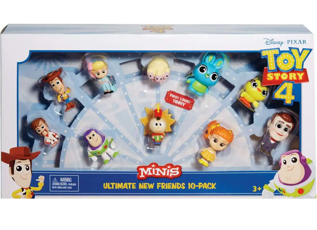 Details about   NEW Toy Story 4 Mini Figures-Set of Five 
