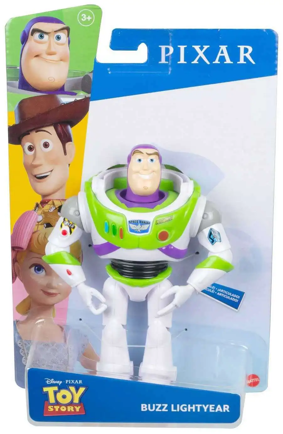 Disney / Pixar Toy Story 4 Posable Buzz Lightyear Action Figure [2022, Damaged Package]