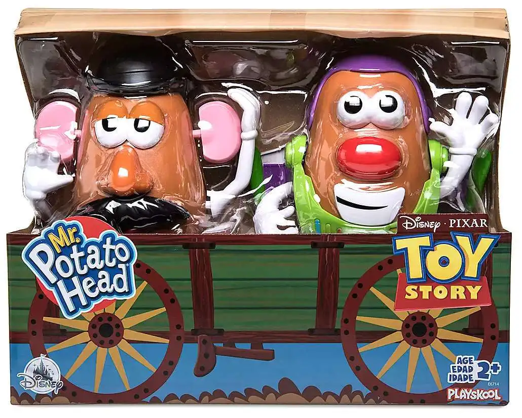 Potato Head Buzz Lightyear & Woody 7-Inch Figure 2-Pack Toy Story 4 Mr 