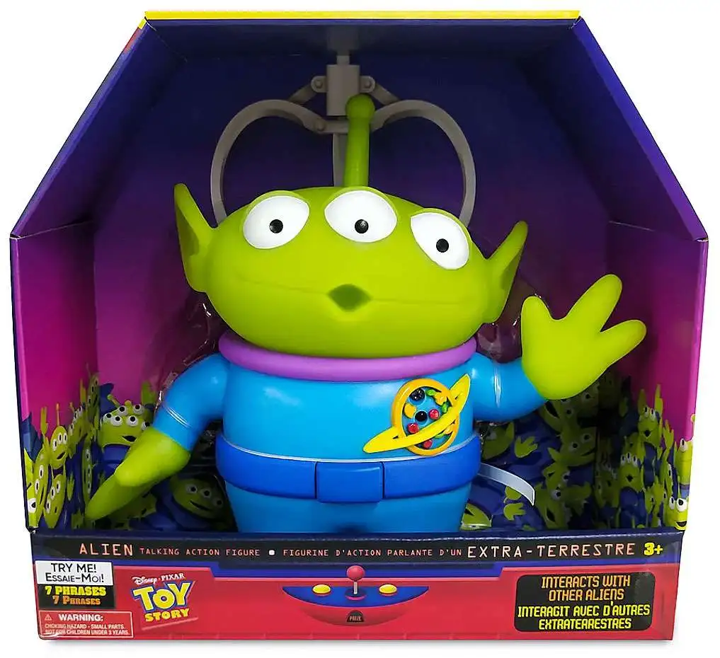 Disney / Pixar Toy Story Alien Exclusive Interactive Talking Action Figure [7 Phrases!, Damaged Package]