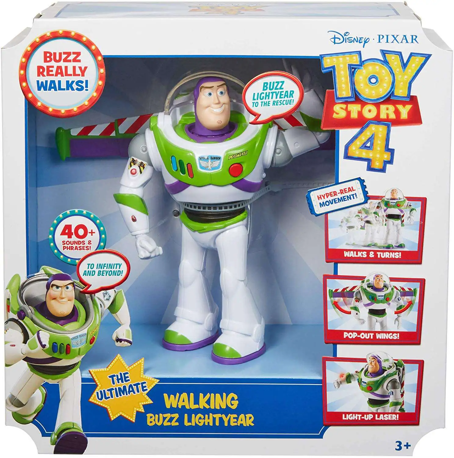 Toy Story 4 The Ultimate Walking Buzz Lightyear NEW Mattel Disney Pixar 