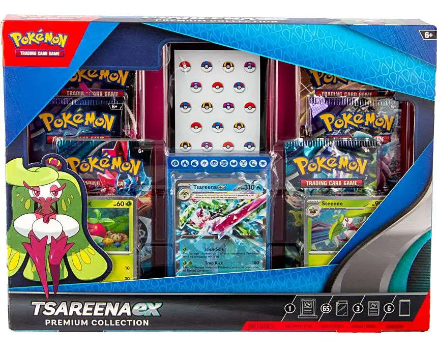 Pokemon Scarlet Violet Tsareena ex Exclusive Premium Pokemon Scarlet Violet Tsareena ex Exclusive Premium