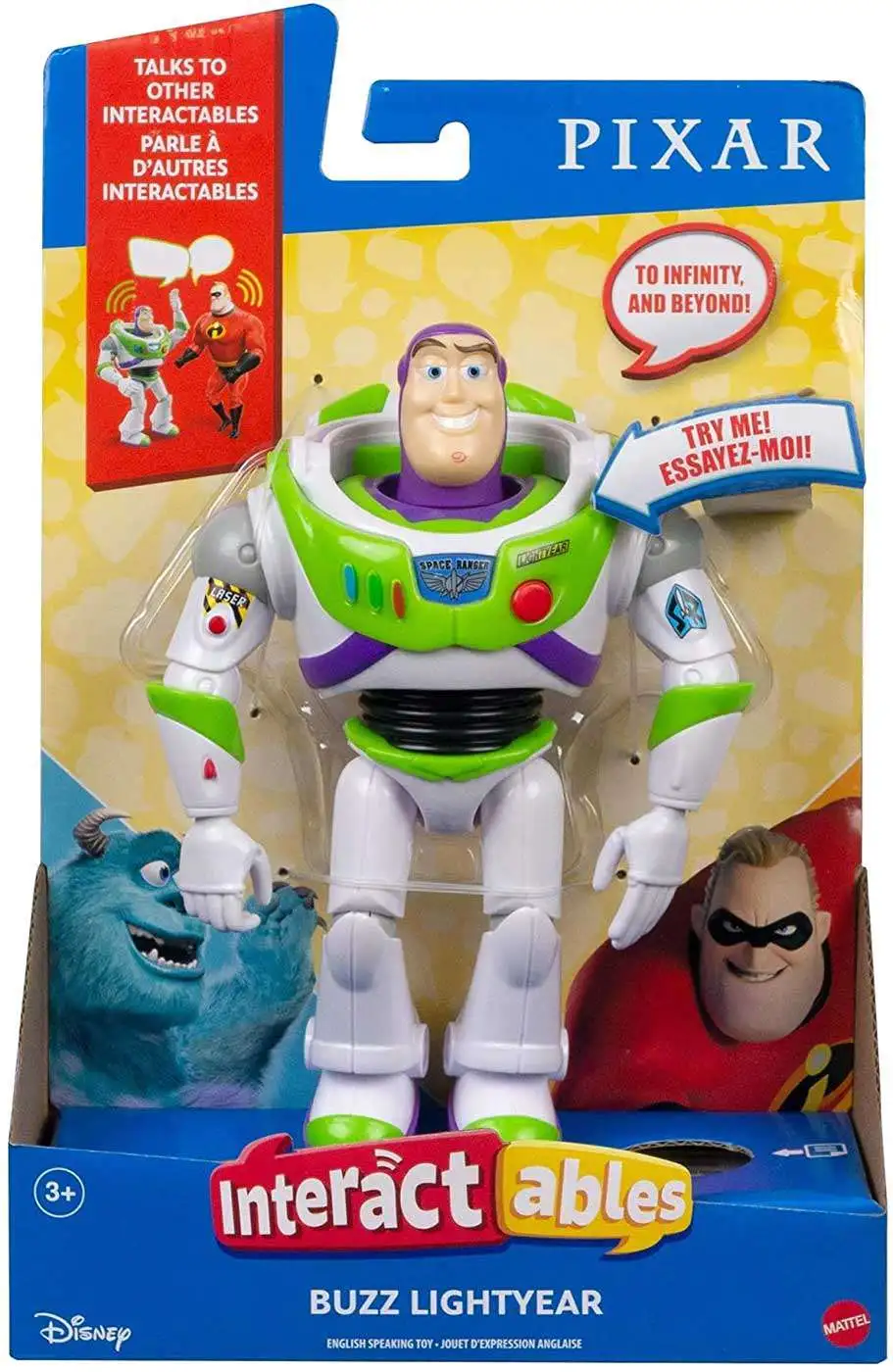 Disney / Pixar Toy Story 4 Interactables Buzz Lightyear Action Figure [Damaged Package]