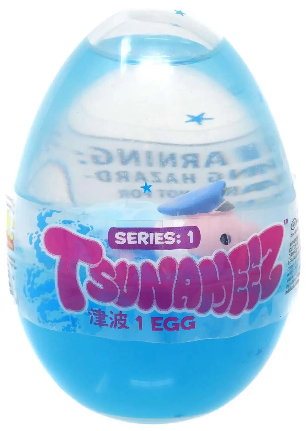 Tsunameez Series 1 Egg Blobfish Police Officer [Blue]