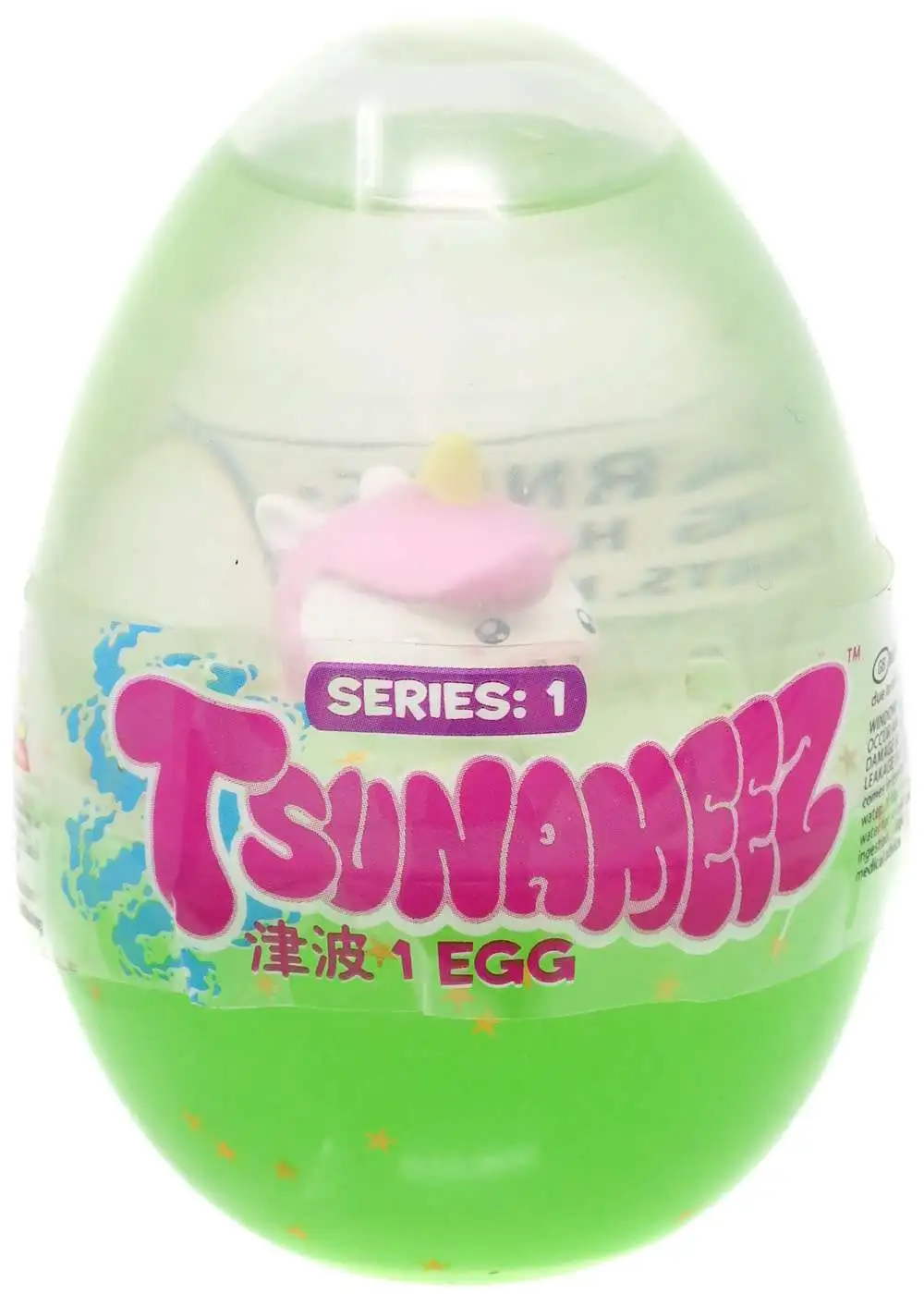 Tsunameez Series 1 Egg Unicorn [Green]