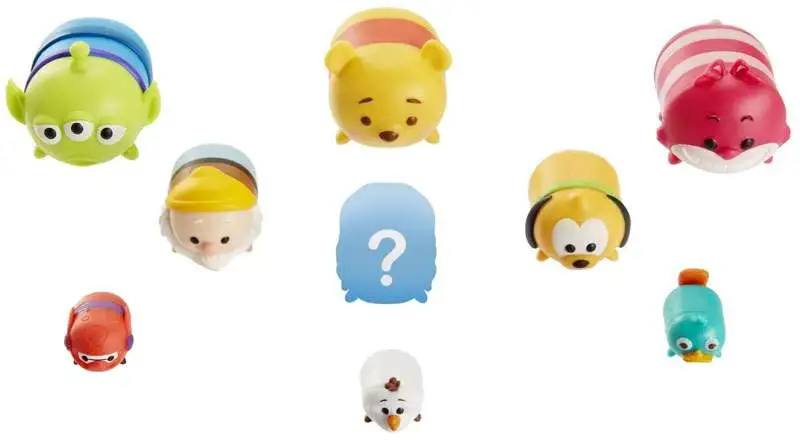 Disney Tsum Tsum Series 2 Baymax, Perry, Olaf, Happy, Pluto