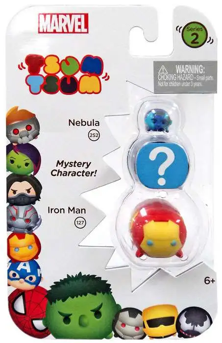 Marvel Tsum Tsum Mystery Stack Pack Series 1 Iron Man Figure NEW 