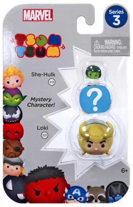 Marvel Collectors Figural Keyring Series 3 3 Inch Loki 