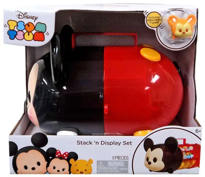 Disney Tsum Tsum Mickey Stack N Display Storage Case With 1 Figure for sale online 