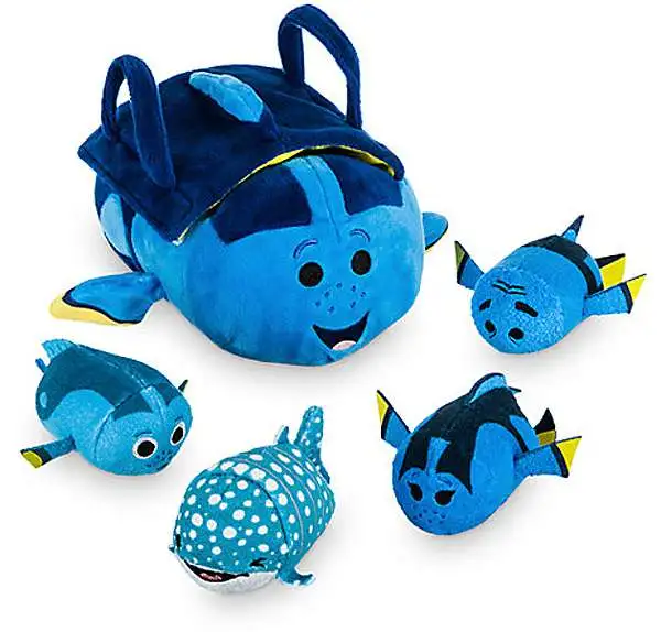 Disney Store HEIMLICH Blue Tsum Tsum Plush A Bugs Life Collection Mini 3 1/2''