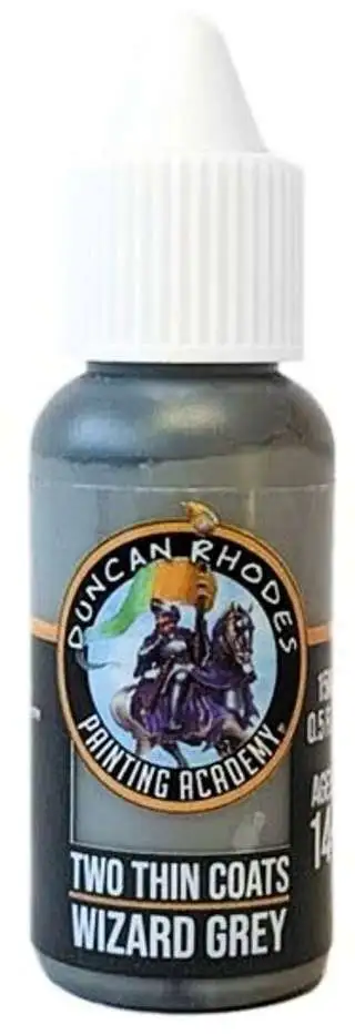 Duncan Rhodes Painting Academy Two Thin Coats Wizard Grey 15ml Paint