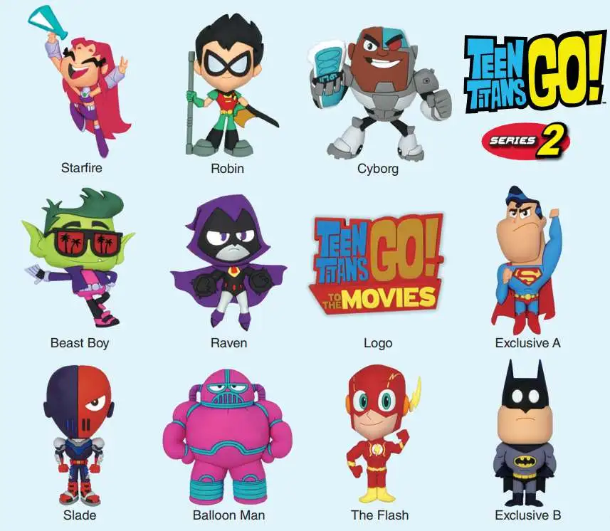 DC Teen Titans Go Figural Keyring Series Exclusive A Robin 