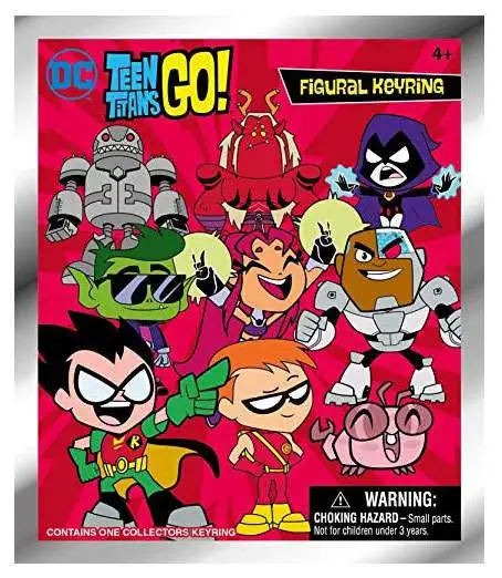 Teen Titans Go To The Movies Figural Keyring Beast Boy Figure NEW 