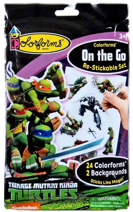 Colorforms On the Go Teenage Mutant Ninja Turtles Set