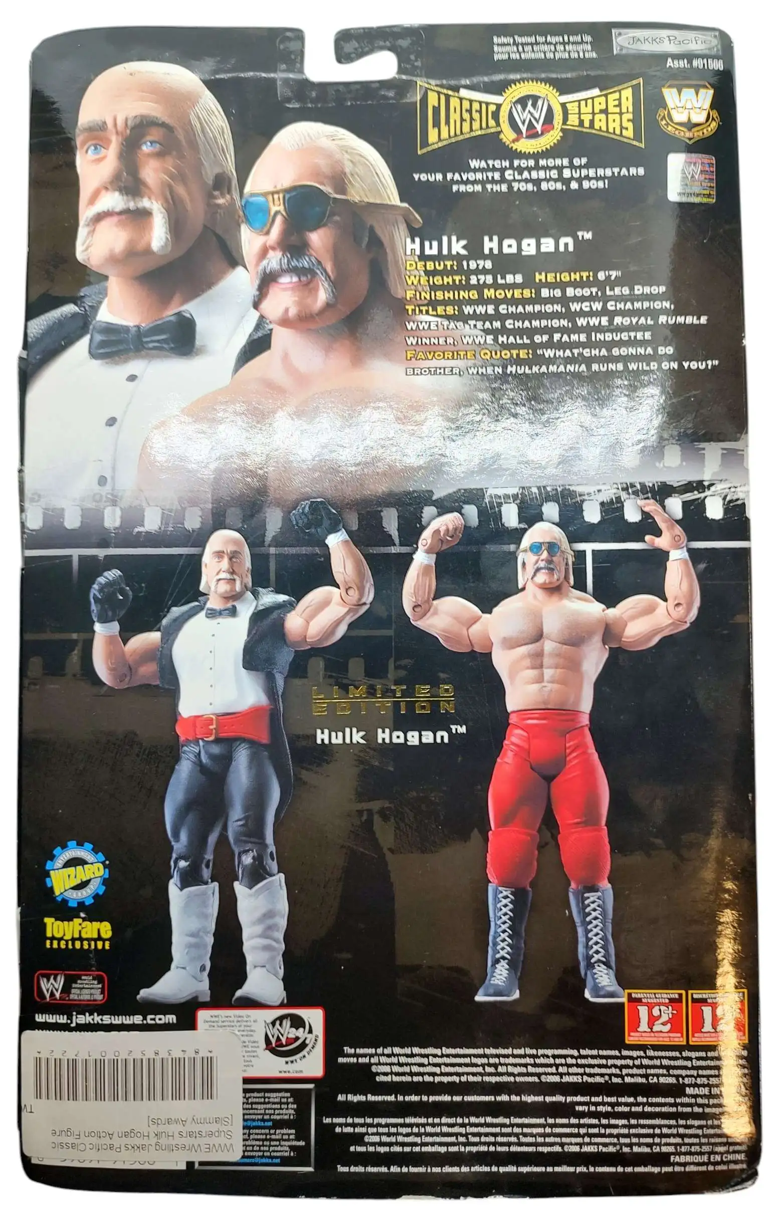 トイフェア限定　サージェント・スローター　WWEクラシックスーパースター　激レア トイフェア限定 サージェント・スローター WWEクラシック