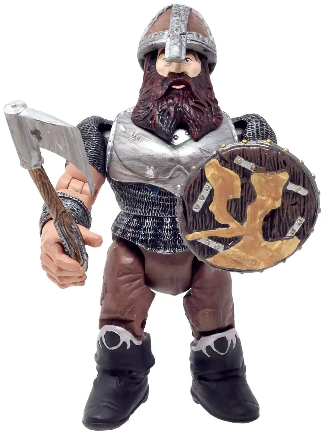 The Lord of the Rings Middle Earth Toys Battle Gimli 4.5-Inch Figure [Loose]