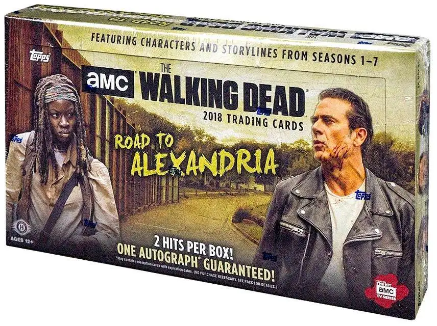 The Walking Dead Hunters And The Hunted Trading Cards Sealed Box 