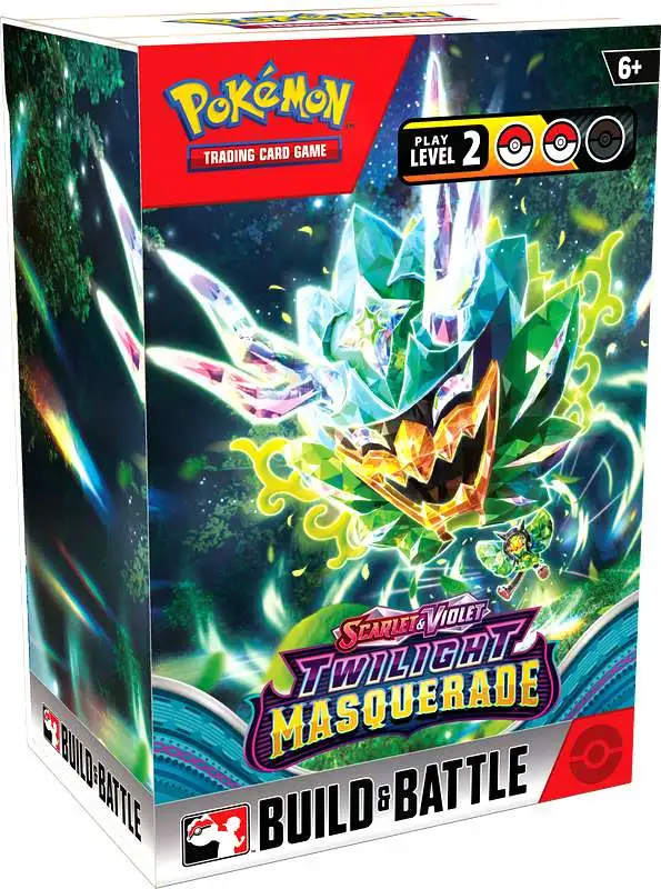 Pokemon Twilight Masquerade Build & Battle Box [4 Booster Packs & Promo Card]