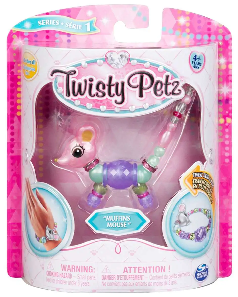 Twisty Petz Wiggles Mouse Series 1 New In Package Bracelet 