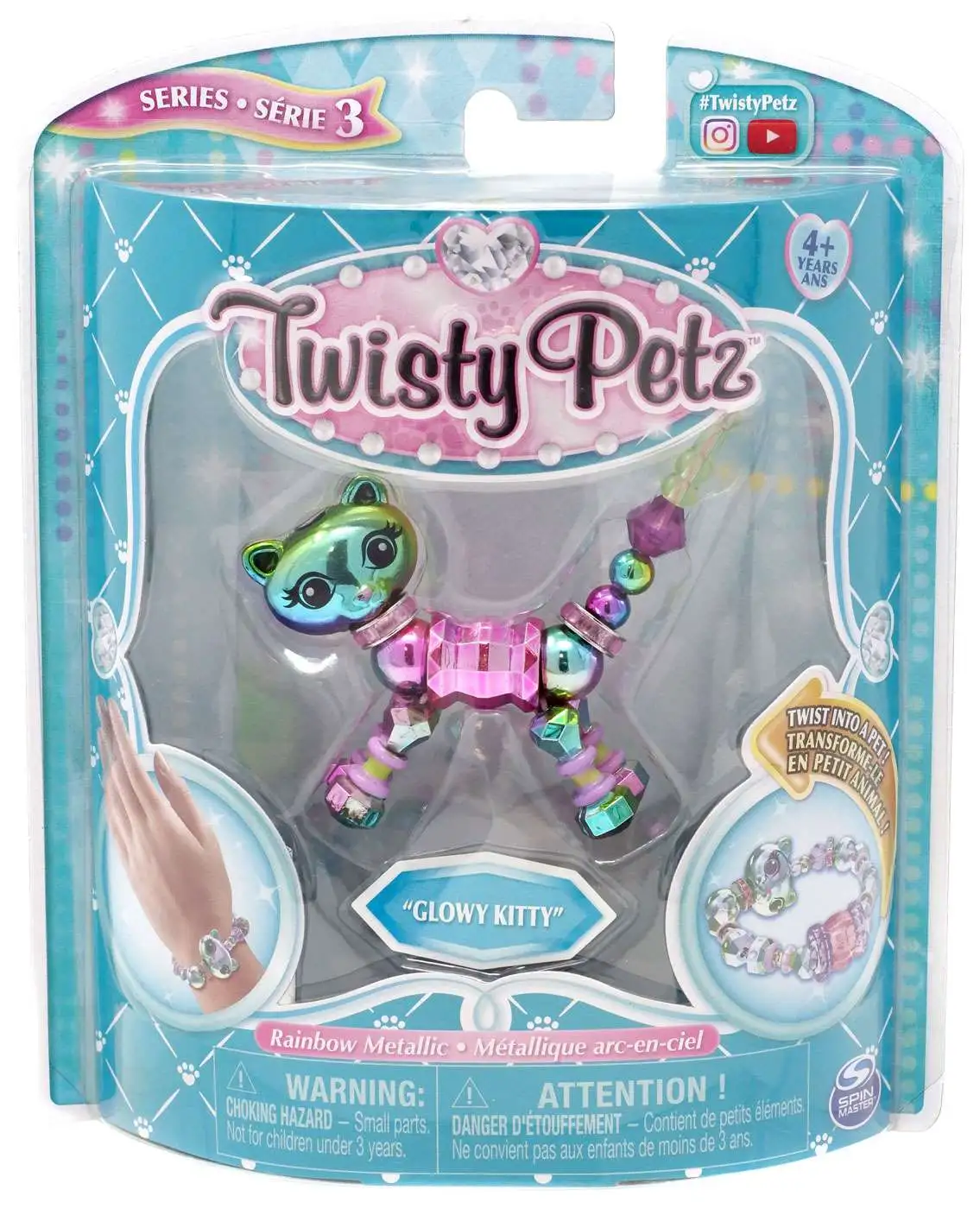 Twisty Petz Series 3 Glowy Kitty Bracelet