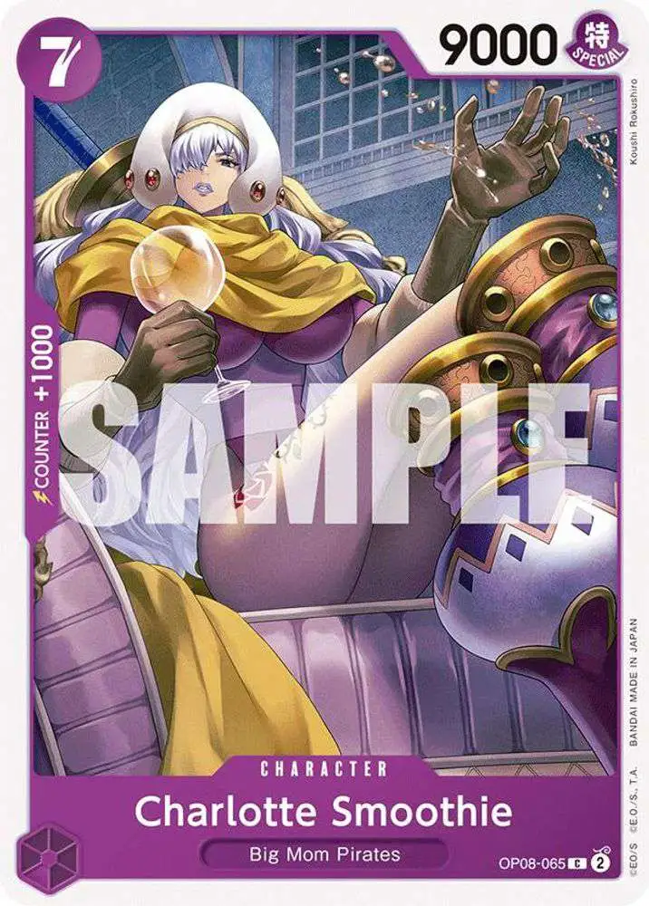 One Piece Trading Card Game Two Legends Common Charlotte Smoothie OP08-065