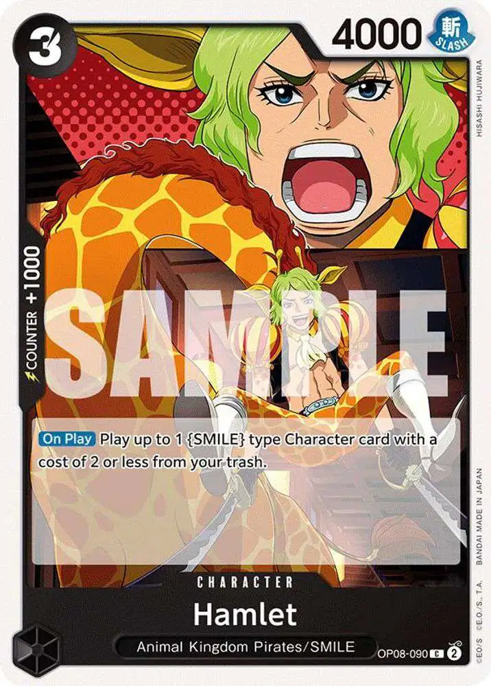 One Piece Trading Card Game Two Legends Common Hamlet OP08-090