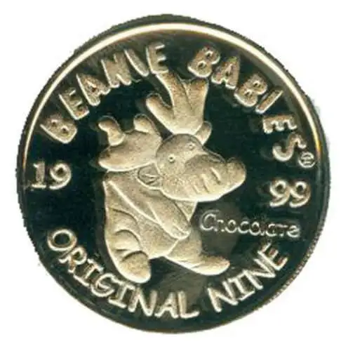 Beanie Babies Chocolate Silver Coin [Loose]