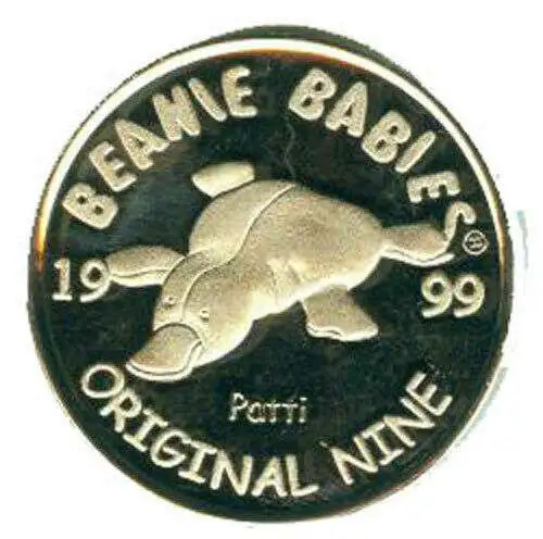 Beanie Babies Patti Silver Coin [Loose]