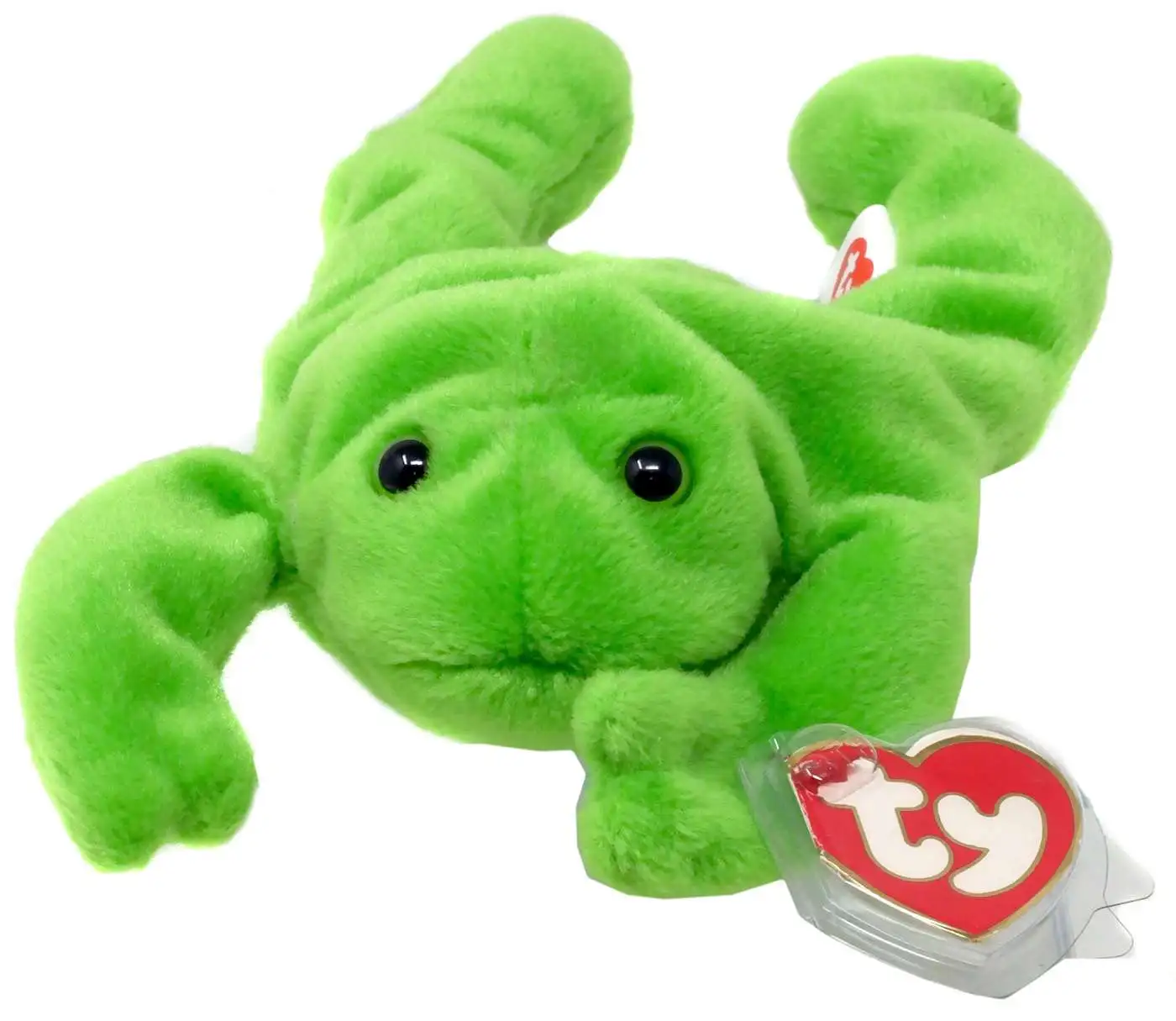 Beanie Babies Legs the Frog Beanie Baby Plush 3rd Gen Hang Tag, 2nd Gen  Tush Tag Ty - ToyWiz