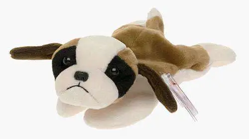 Beanie Babies Bernie the St. Bernard Beanie Baby Plush Ty ToyWiz