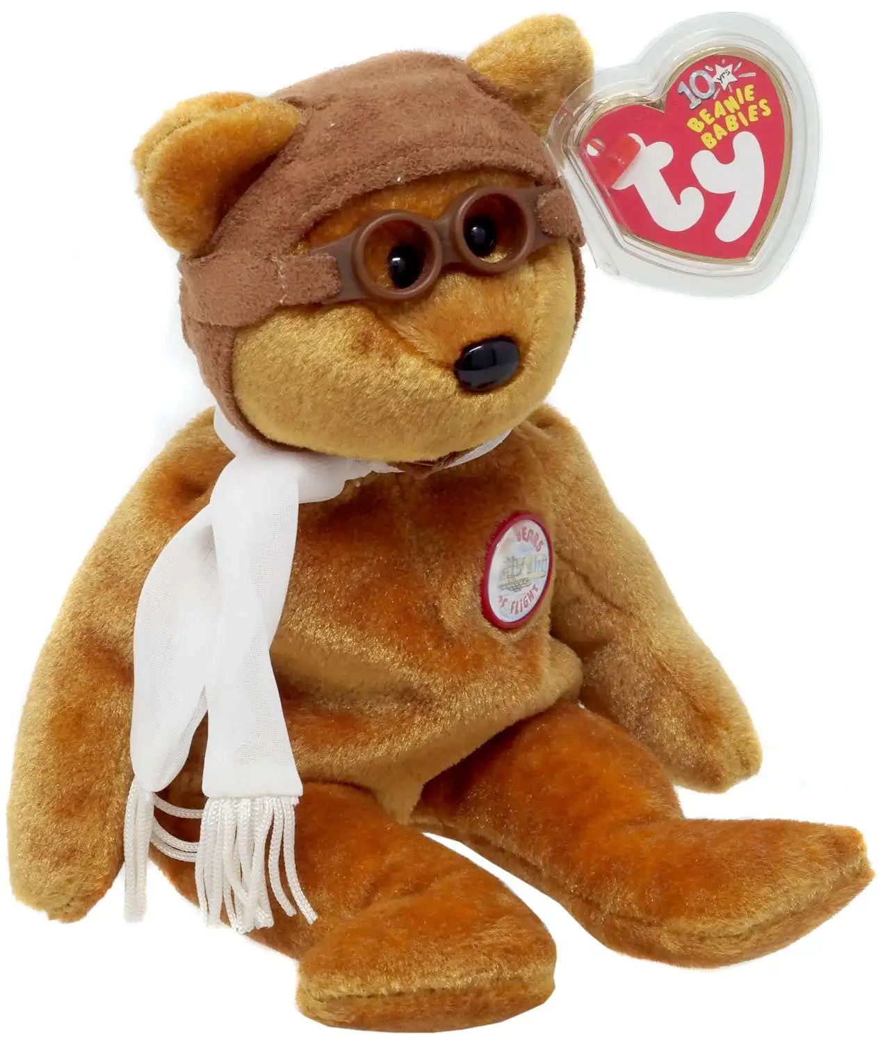 Beanie Babies Bearon the Bear Exclusive Beanie Baby Plush [11 Gen Hang Tag, 13th Gen Tush Tag]