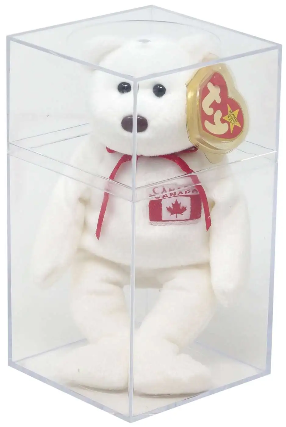 Beanie Babies Maple The Bear Beanie Baby Plush [5th Gen Hang Tag, 6th Gen Tush Tag]