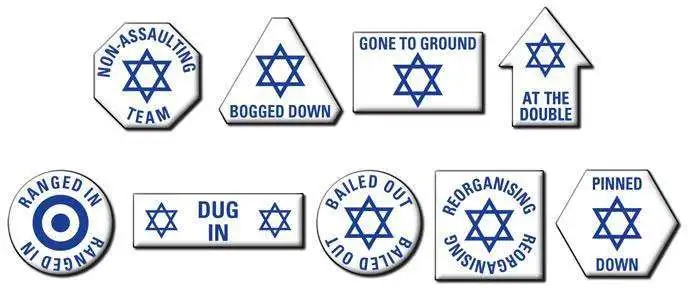 Team Yankee Israeli Token Set Miniature TTK11