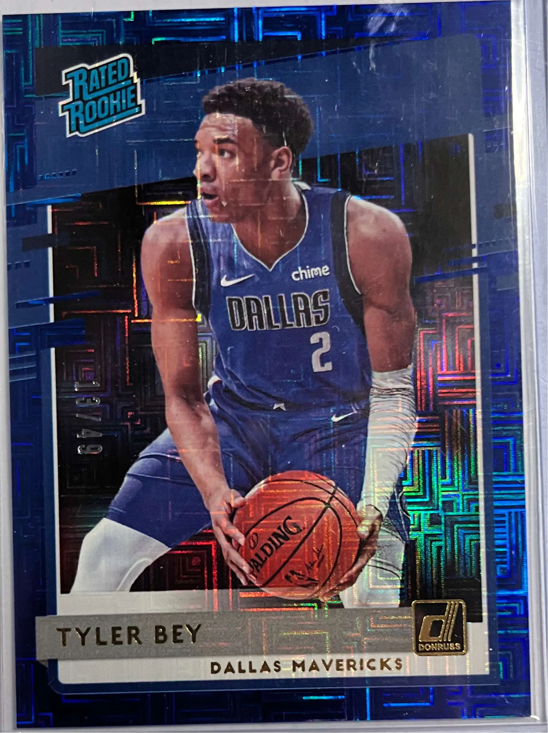 NBA 2020 Donruss Basketball Single Card 1349 Rated Rookie Tyler Bey 243