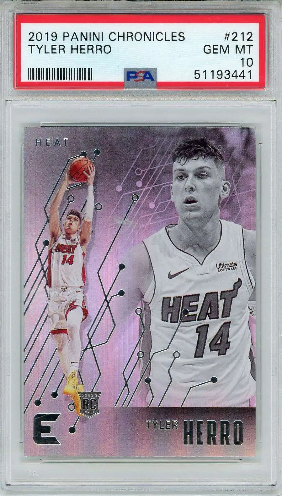 Online Rookie Tyler herro PSA 10