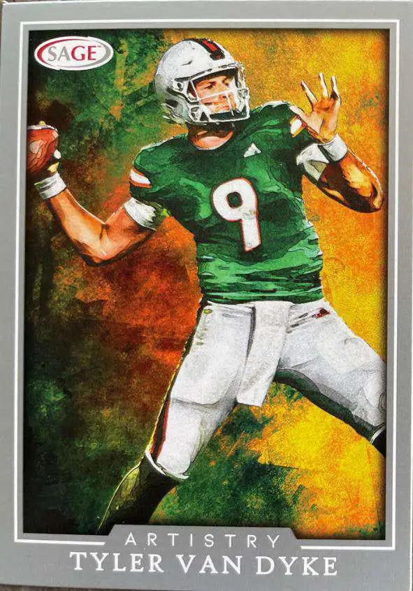 NFL 2022 Artistry Football Silver Tyler Van Dyke #59 [Rookie Card]