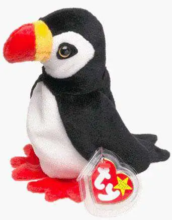 Beanie Babies Puffer the Penguin Beanie Baby Plush