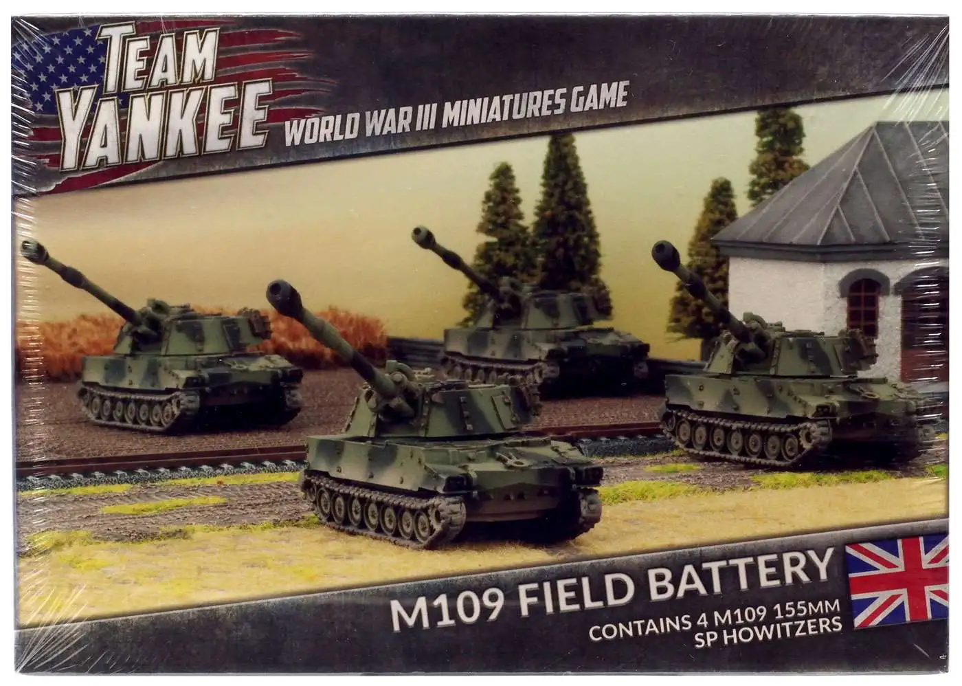 Team Yankee M109 Field Battery Miniature