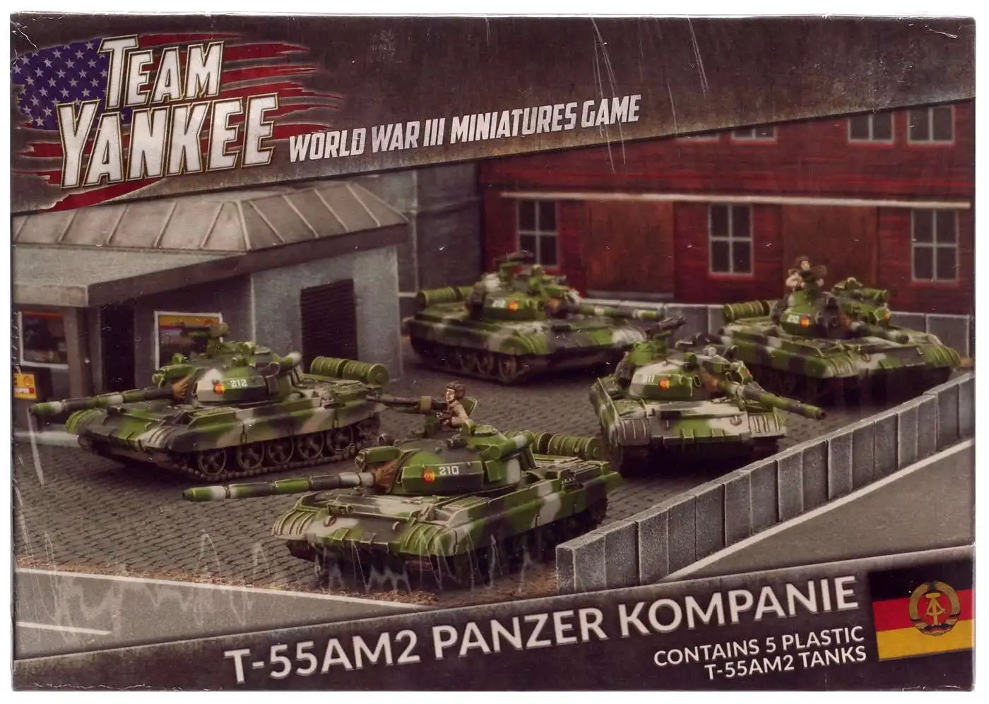 Team Yankee T-55AM2 Panzer Kompanie Miniature