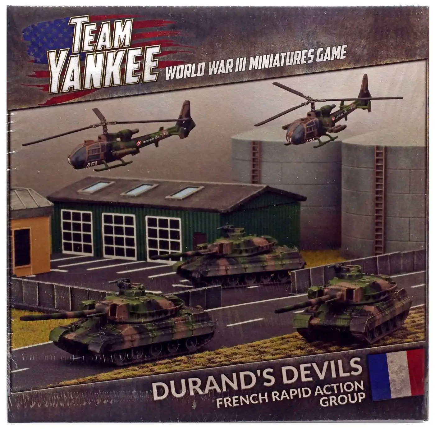 Team Yankee Durand's Devils French Rapid Action Group Miniature