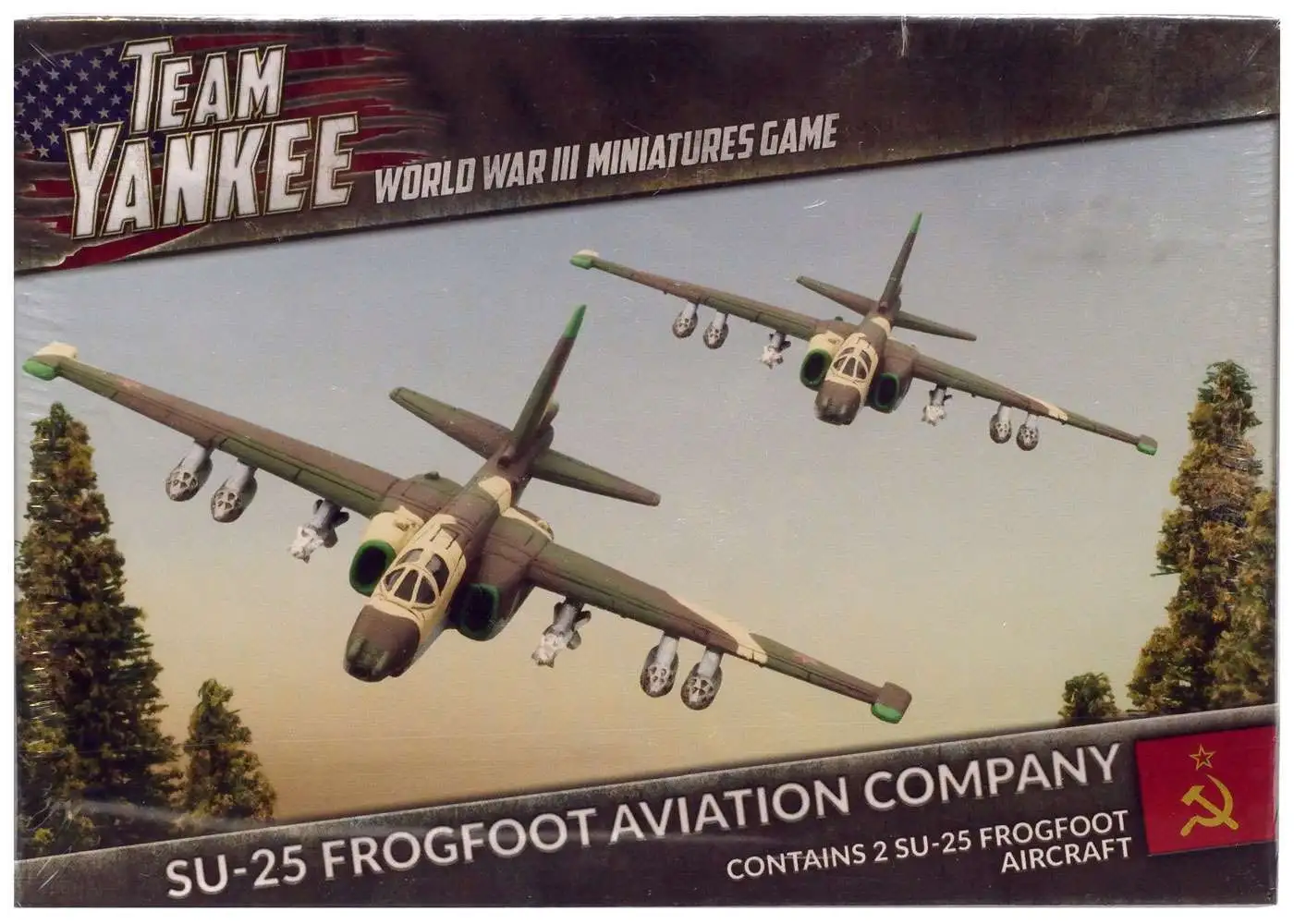 Team Yankee SU-25 Frogfoot Aviation Company Miniature