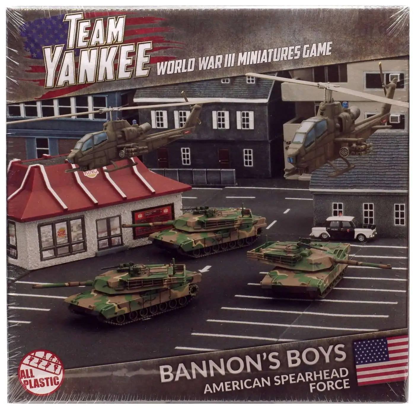 Team Yankee Bannon's Boys American Spearhead Force Miniature