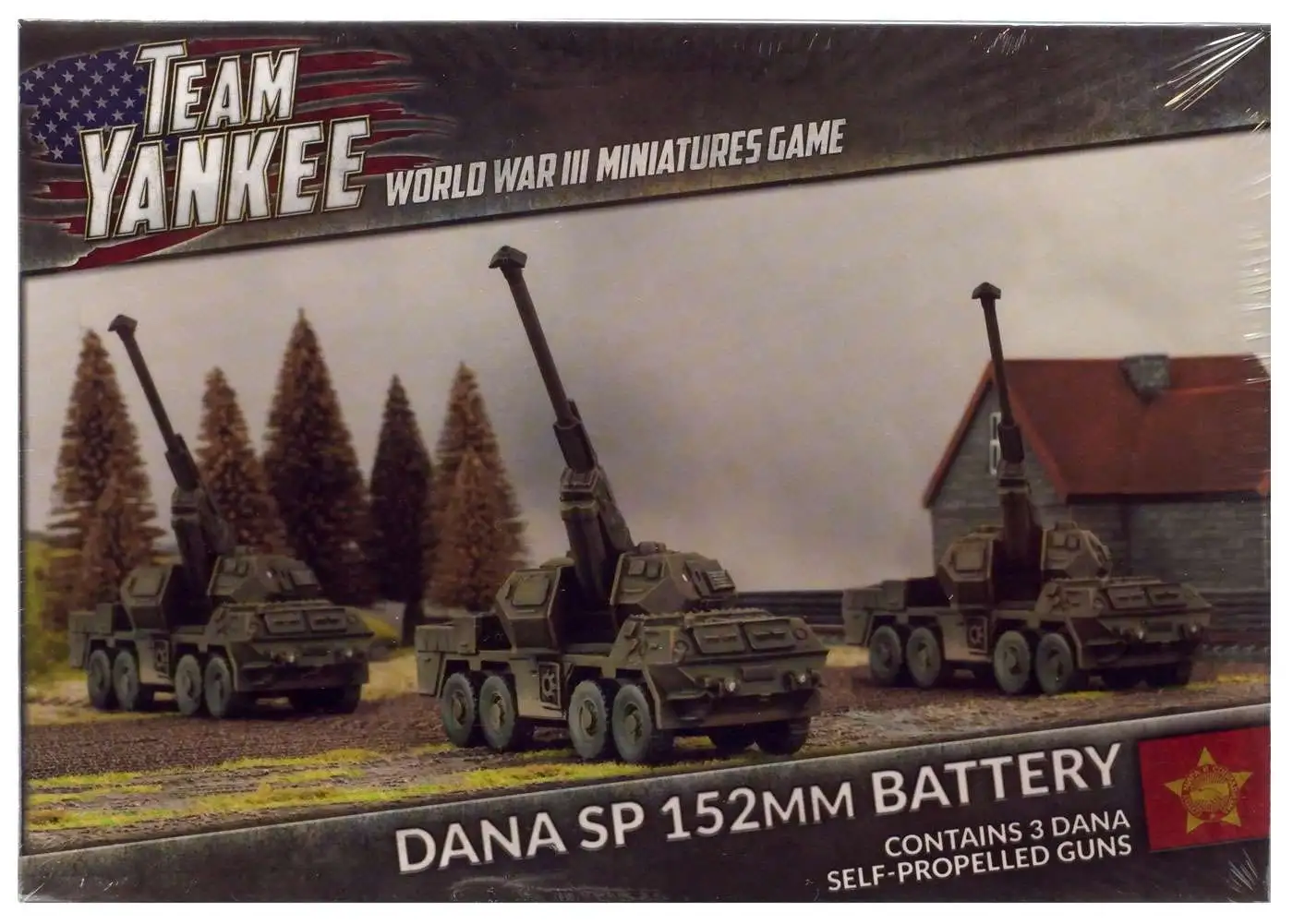 Team Yankee DANA SP 152mm Battery Miniature