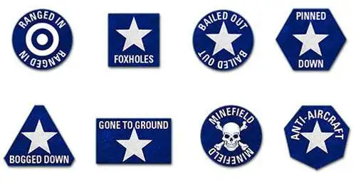 Team Yankee US Token Set Miniature