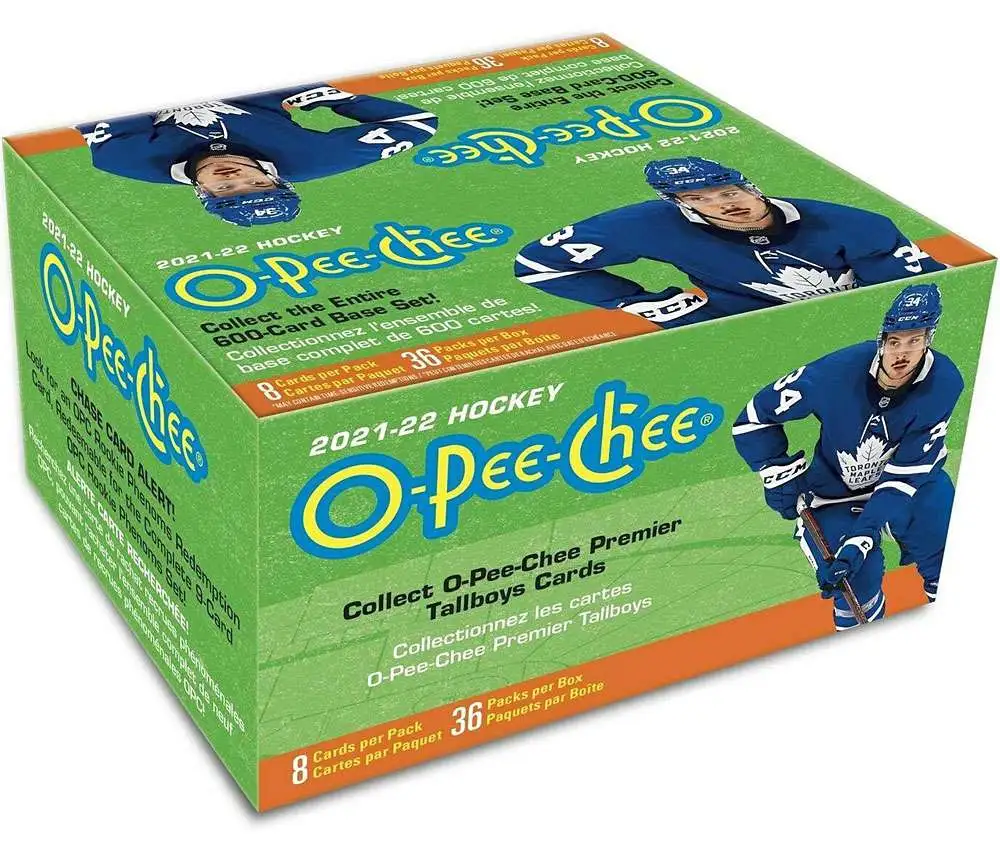 NHL Upper Deck 2021-22 O-Pee-Chee Hockey Trading Card RETAIL Box [36 Packs]