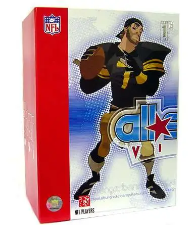 NFL Pittsburgh Steelers All Star Vinyl Ben Roethlisberger Vinyl Figure [Black Home Jersey with Yellow Detailing]