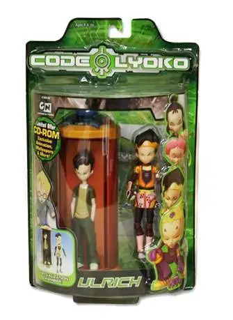 Code Lyoko Series 1 Ulrich Action Figure [With Transforming Chamber, Damaged Package]